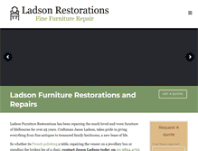Tablet Screenshot of ladson.com.au
